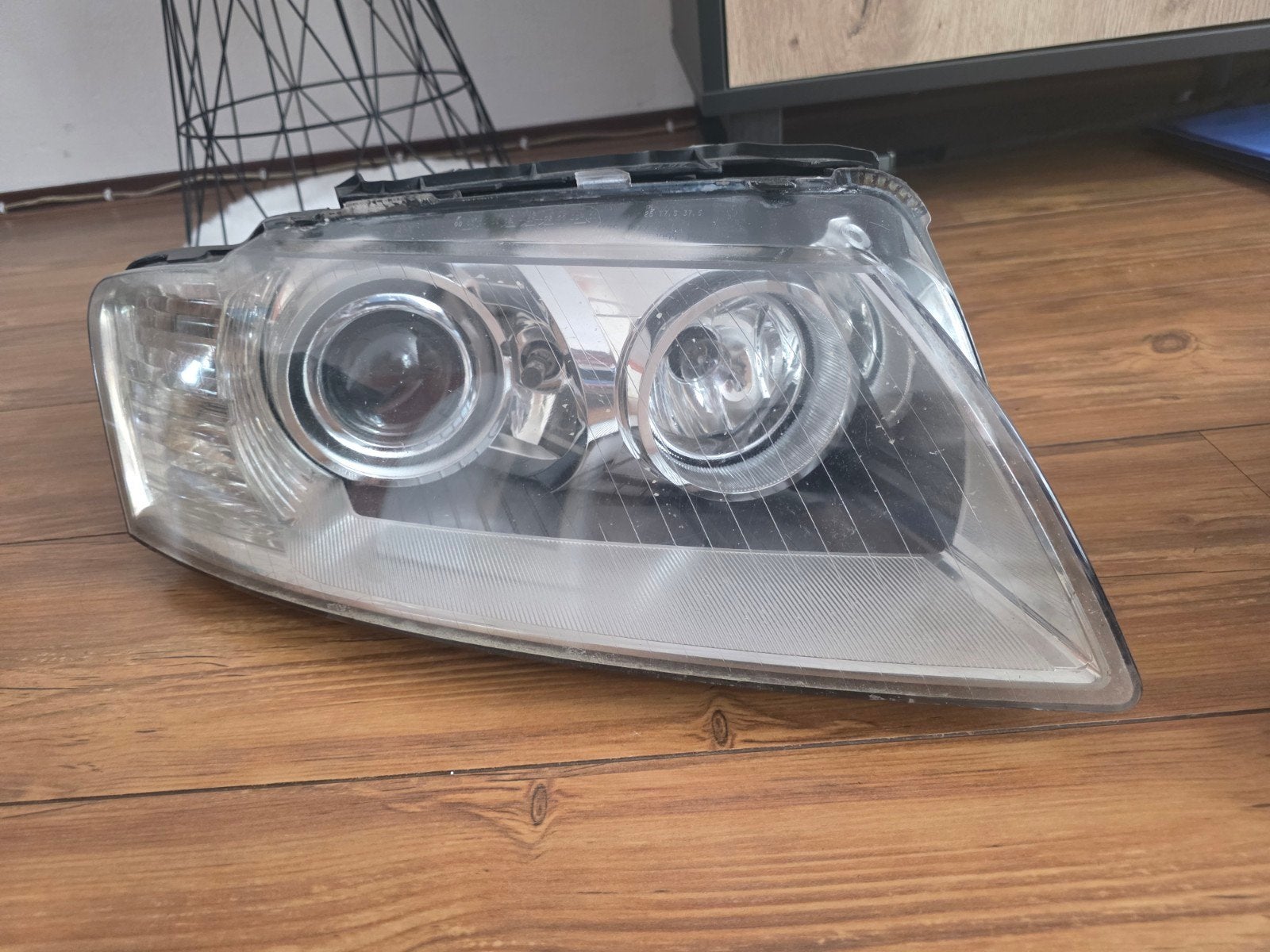 Audi A8 4E D3 Koplampen facelift 14 polig, Ophalen of Verzenden, Audi
