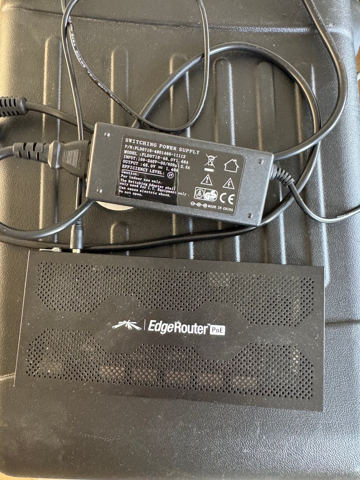 Ubiquiti EdgeRouter PoE ERPoE-5 – 5x Gigabit – incl. voeding, Ophalen of Verzenden, Zo goed als nieuw