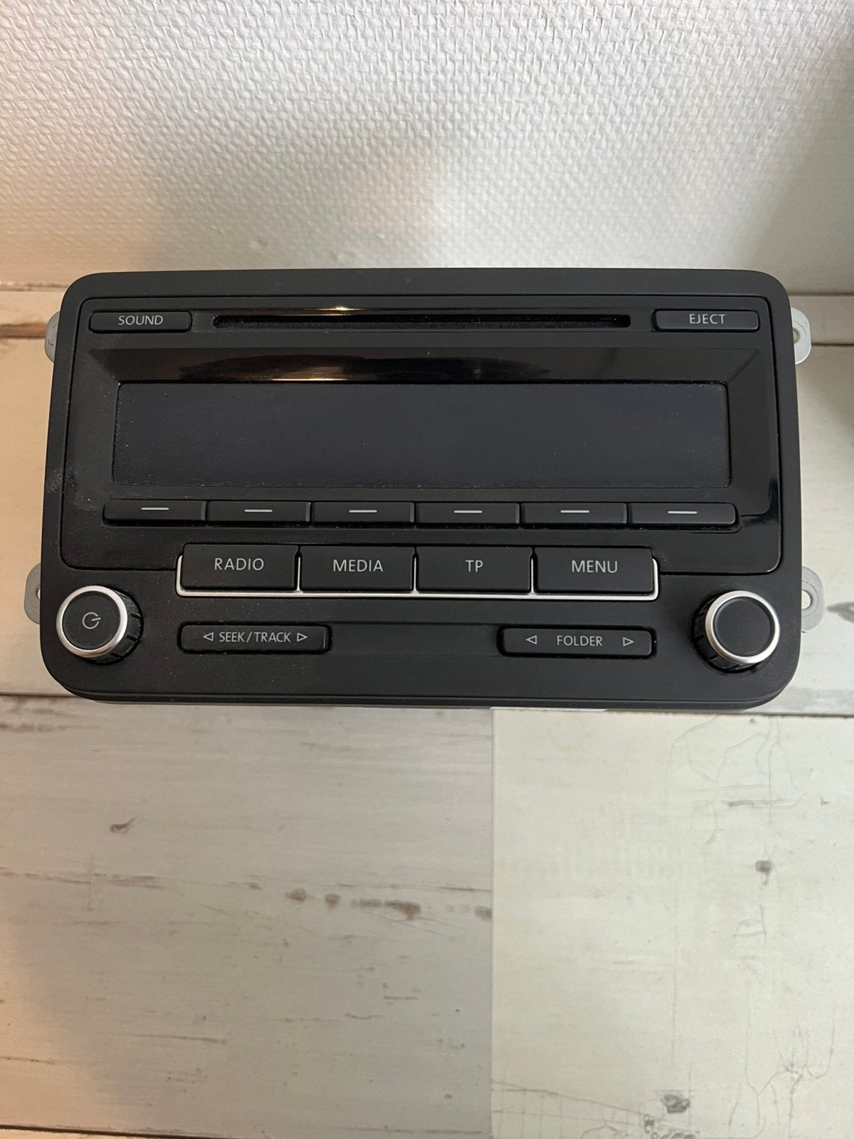 RCD 310 vw-5mo 035 186 j  dubbel din vw autoradio, Ophalen of Verzenden, Zo goed als nieuw