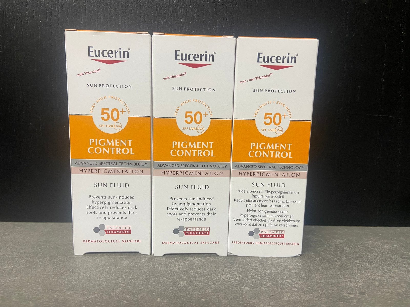 Eucerin Pigment Control Sun Fluid SPF 50, Ophalen of Verzenden, Nieuw, Zonnebrand of After Sun