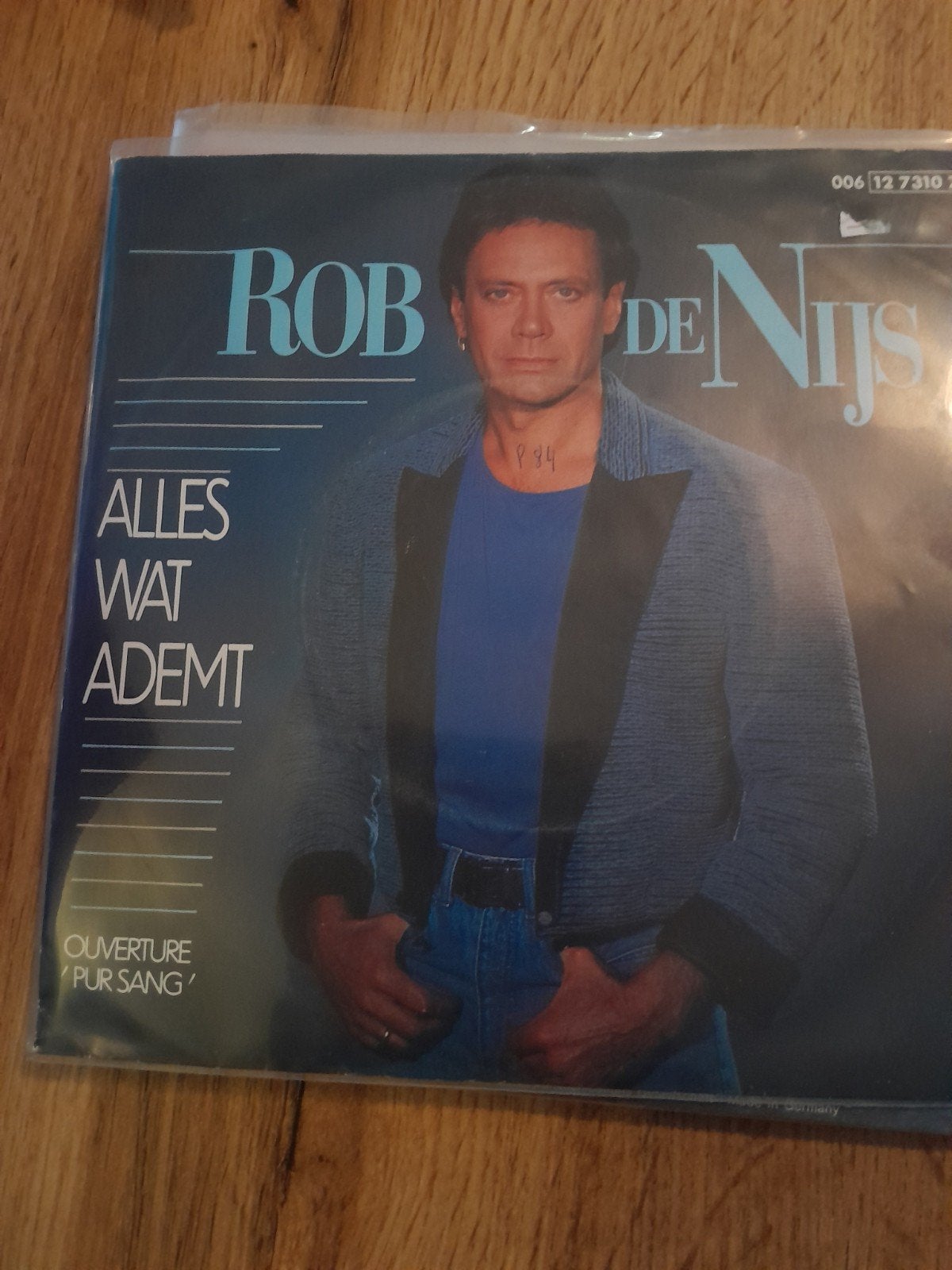 rob de nijs 7inch alles wat ademt, Ophalen of Verzenden, Zo goed als nieuw, Nederlandstalig