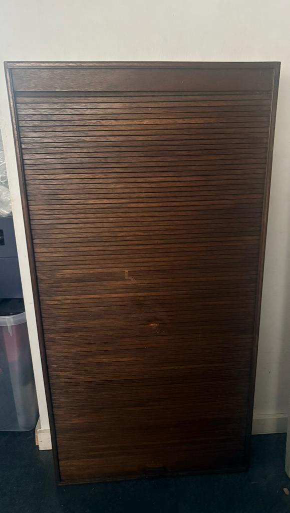 Antieken rolluikkast breedte 60cm hoogte 100cm, Ophalen of Verzenden