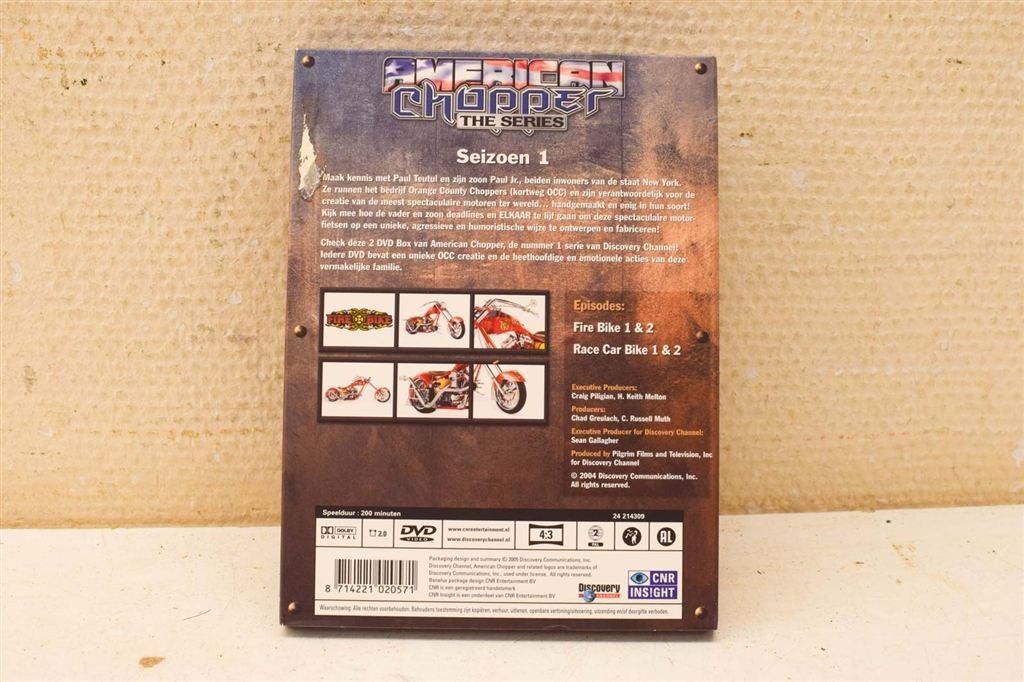 2 DVD box American Chopper the serie 48915, Ophalen of Verzenden, Gebruikt