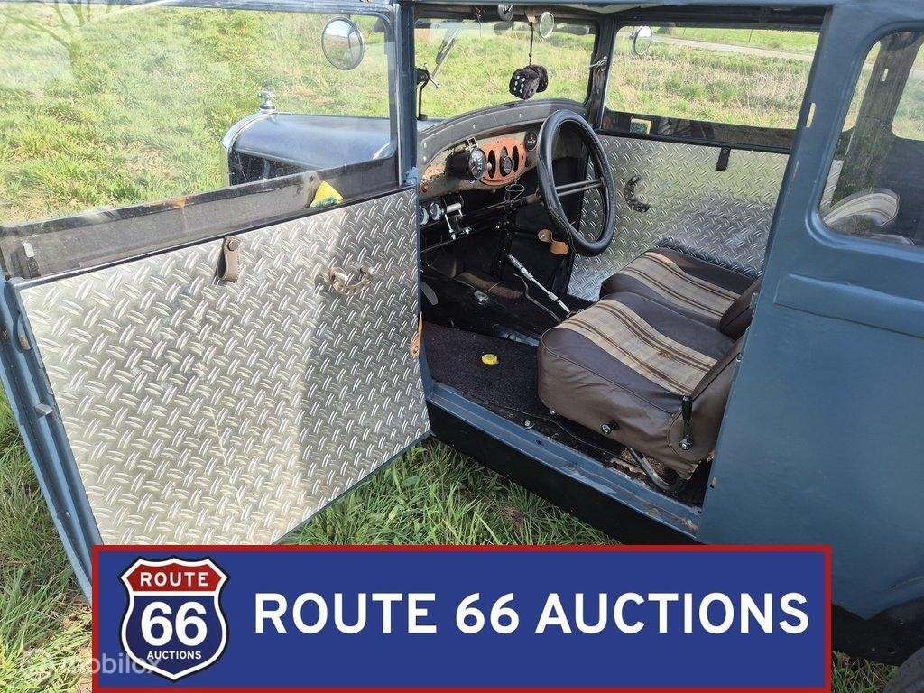 Citroën AC4 | 1929 | Route 66 Auctions, Overige carrosserieën, Citroën, Zwart, Bedrijf