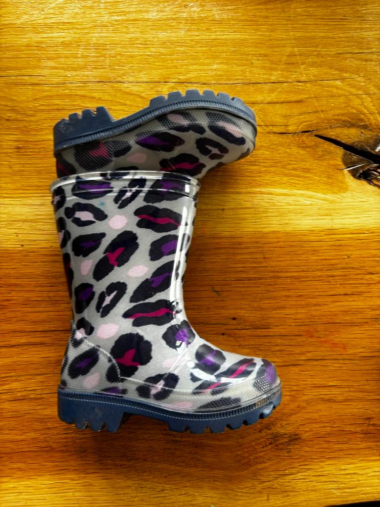 Leuke kinder regenlaarzen - diverse maten en prints, Ophalen, Gebruikt, Jongen of Meisje, Laarzen