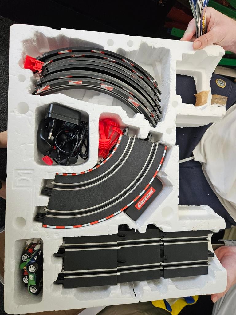 Carrera Mario Kart Racebaan Set - Compleet en Elektrisch, Ophalen, Gebruikt, Elektrisch, Carrera