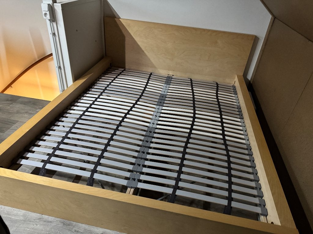 2 persoons bed, Ophalen, Gebruikt, Overige kleuren, Tweepersoons
