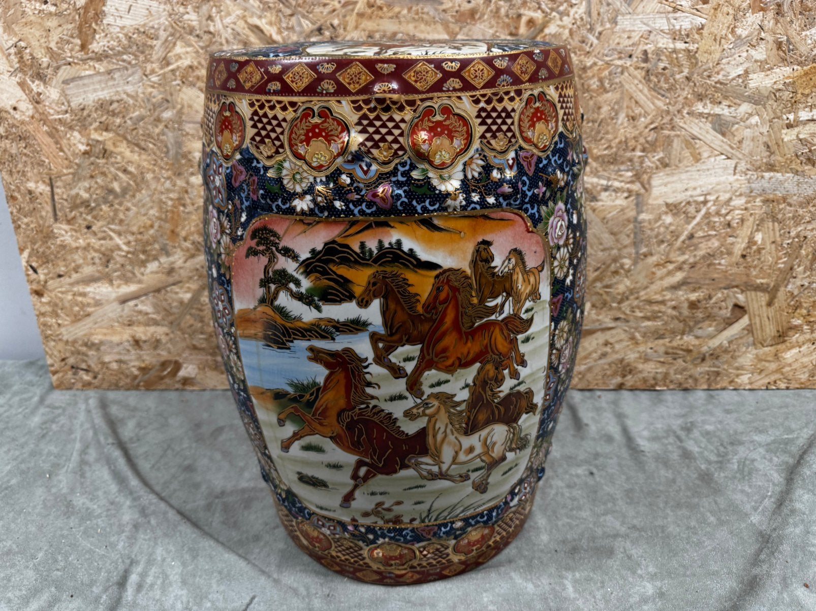 Chinese Garden Stool - plantenkruk - ReK4, Overige materialen, Ophalen of Verzenden, X, X
