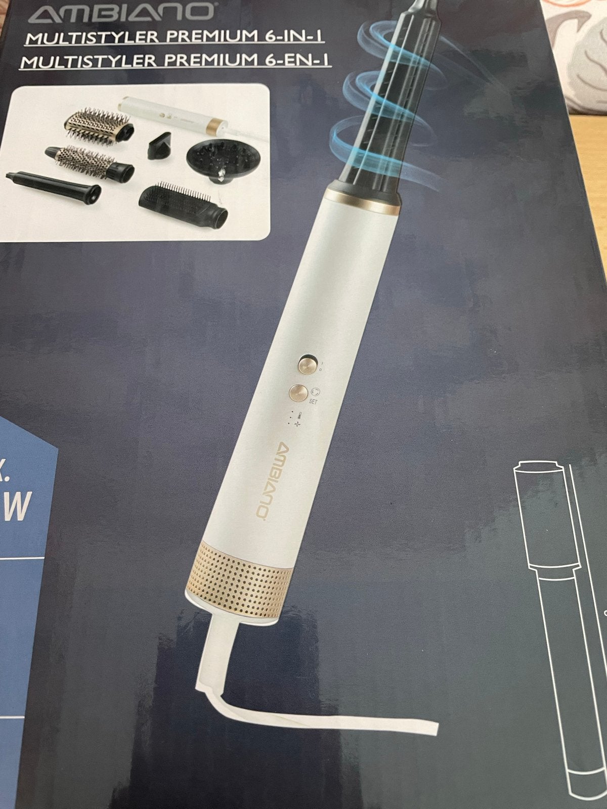 Nieuwe Ambiano Multistyler Premium 6-in-1, Ophalen, Nieuw, Haarverzorging