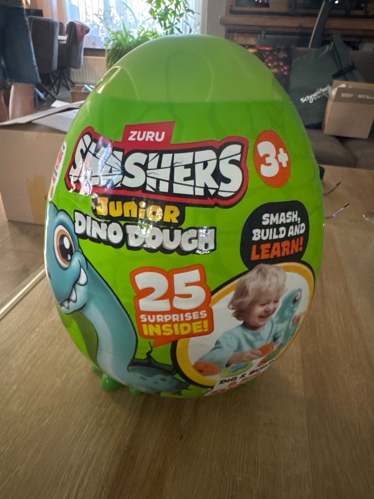 ZURU Smashers Junior Dino Dough - 25 Verrassingen!, Zuru, Knutselen, Nieuw, Ophalen of Verzenden