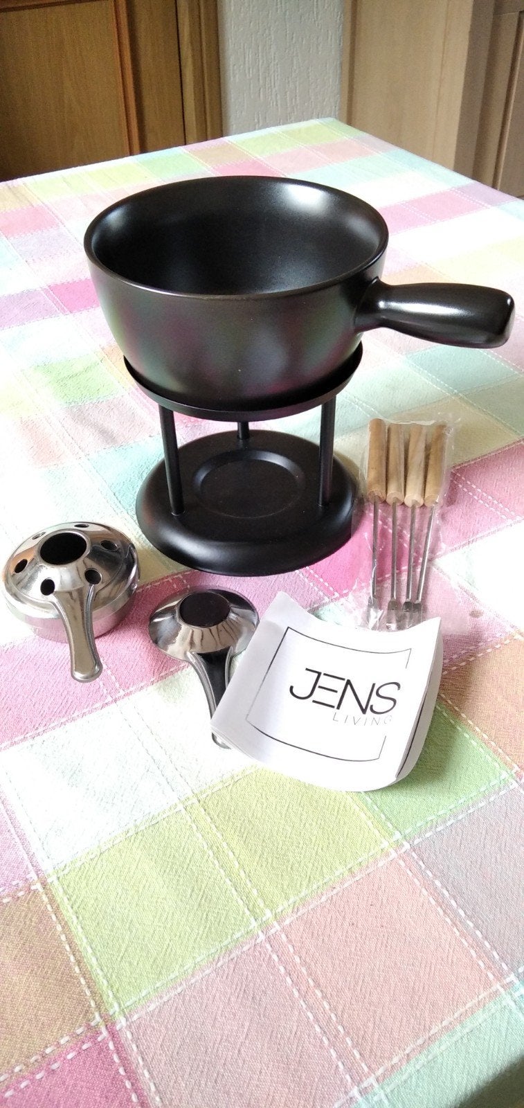Jens Living Fondueset - Nieuw, Ophalen of Verzenden, Nieuw, Brander, Fondueset