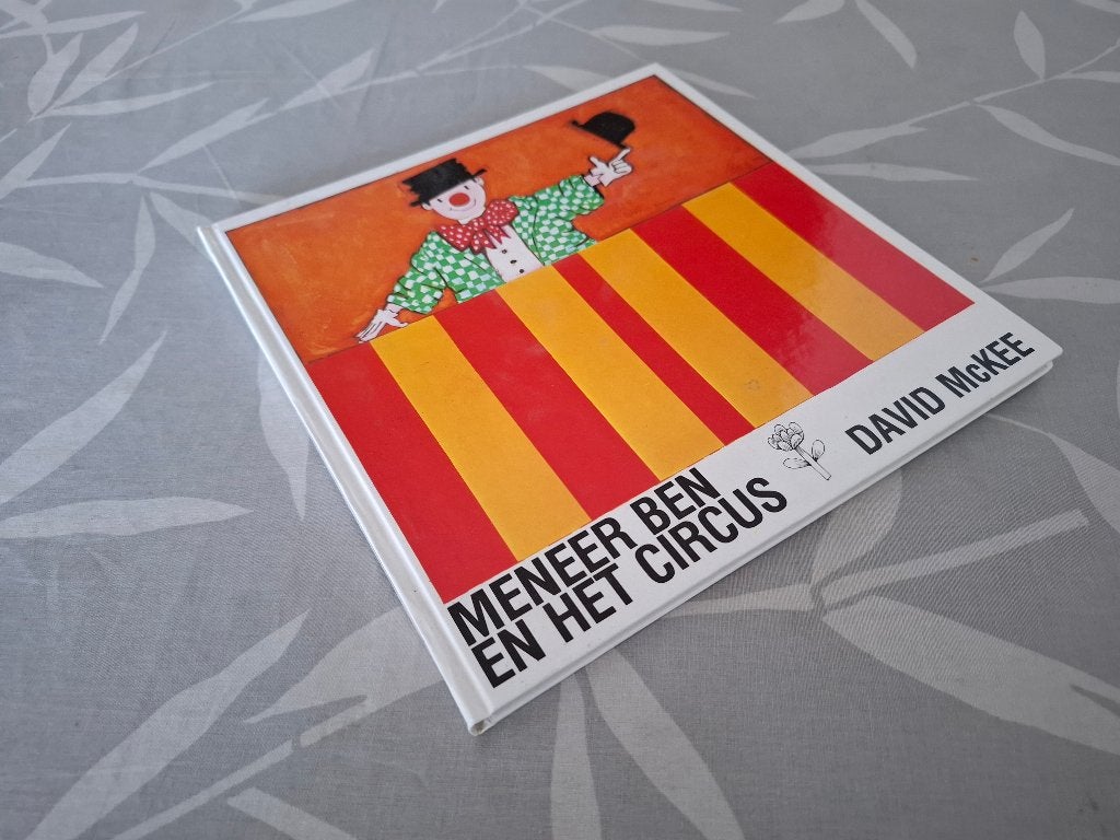David McKee: MENEER BEN en het CIRCUS (Prentenboek), Fictie algemeen, Jongen of Meisje, Ophalen of Verzenden, Zo goed als nieuw