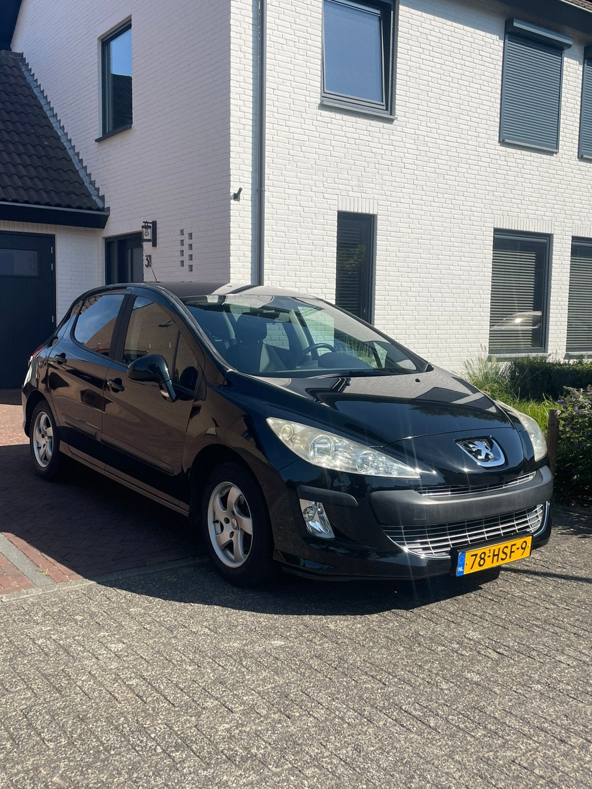 Hele mooie Peugeot 308 1.6 VTI 16V 5-DRS 2009 Zwart, Ophalen