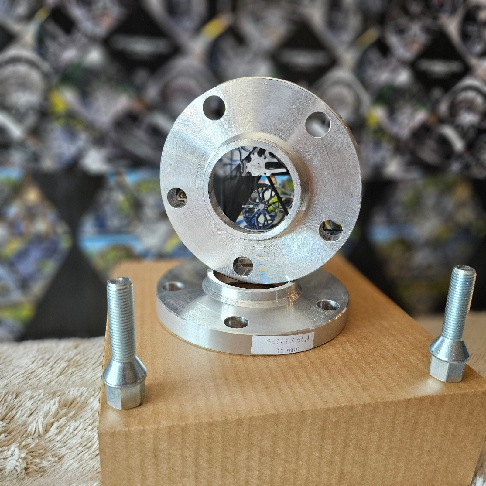 spoorverbreders spacers Opel Vivaro 5x114.3 66,1 15mm, Ophalen of Verzenden