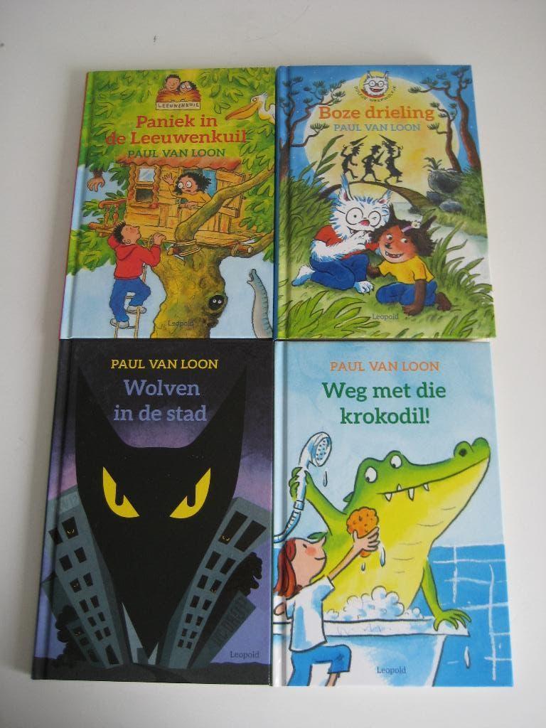 4x Paul van Loon: krokodil wolven drieling leeuwenkuil NIEUW, Fictie algemeen, Paul van Loon, Nieuw, Ophalen of Verzenden