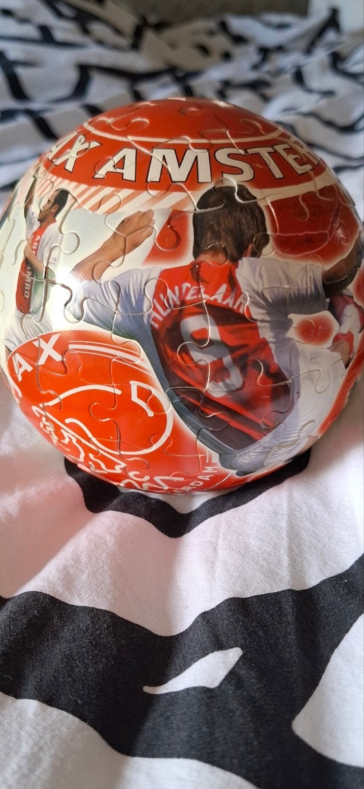 3D AJAX puzzel, Hobby en Vrije tijd, Denksport en Puzzels, Ophalen of Verzenden, Minder dan 500 stukjes, Gebruikt, Rubik's of 3D-puzzel