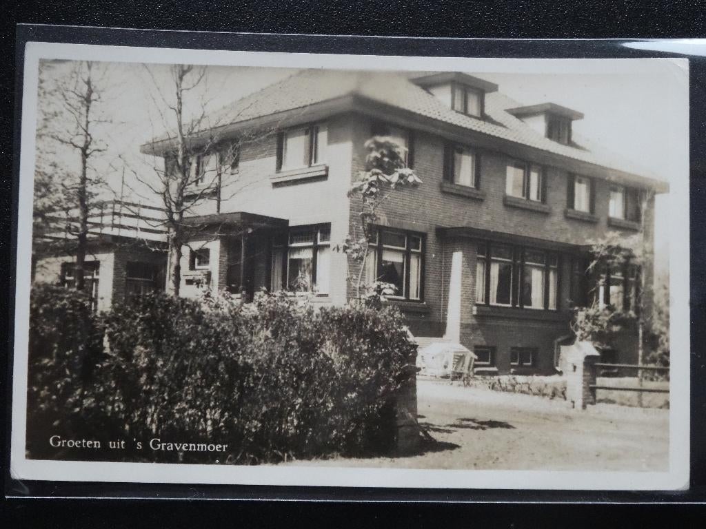 's GRAVENMOER      Straatbeeld, Verzenden, 1940 tot 1960, Gelopen, Noord-Brabant