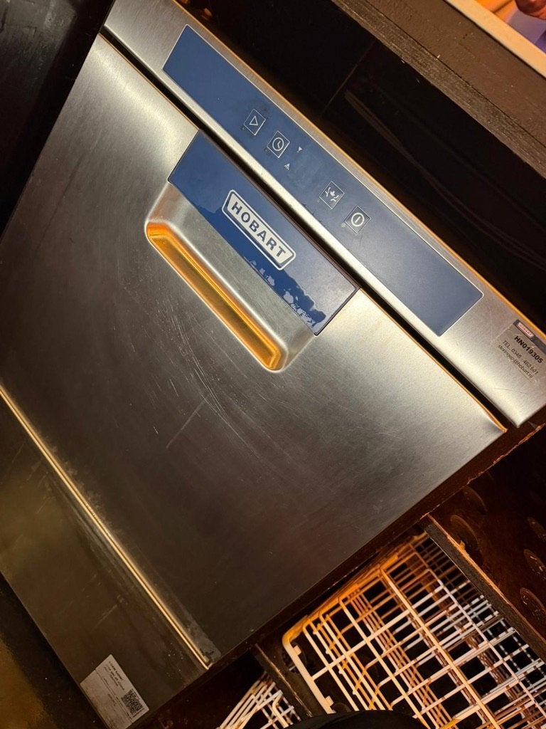 hobart glazenspoel machine, Ophalen of Verzenden, Zo goed als nieuw