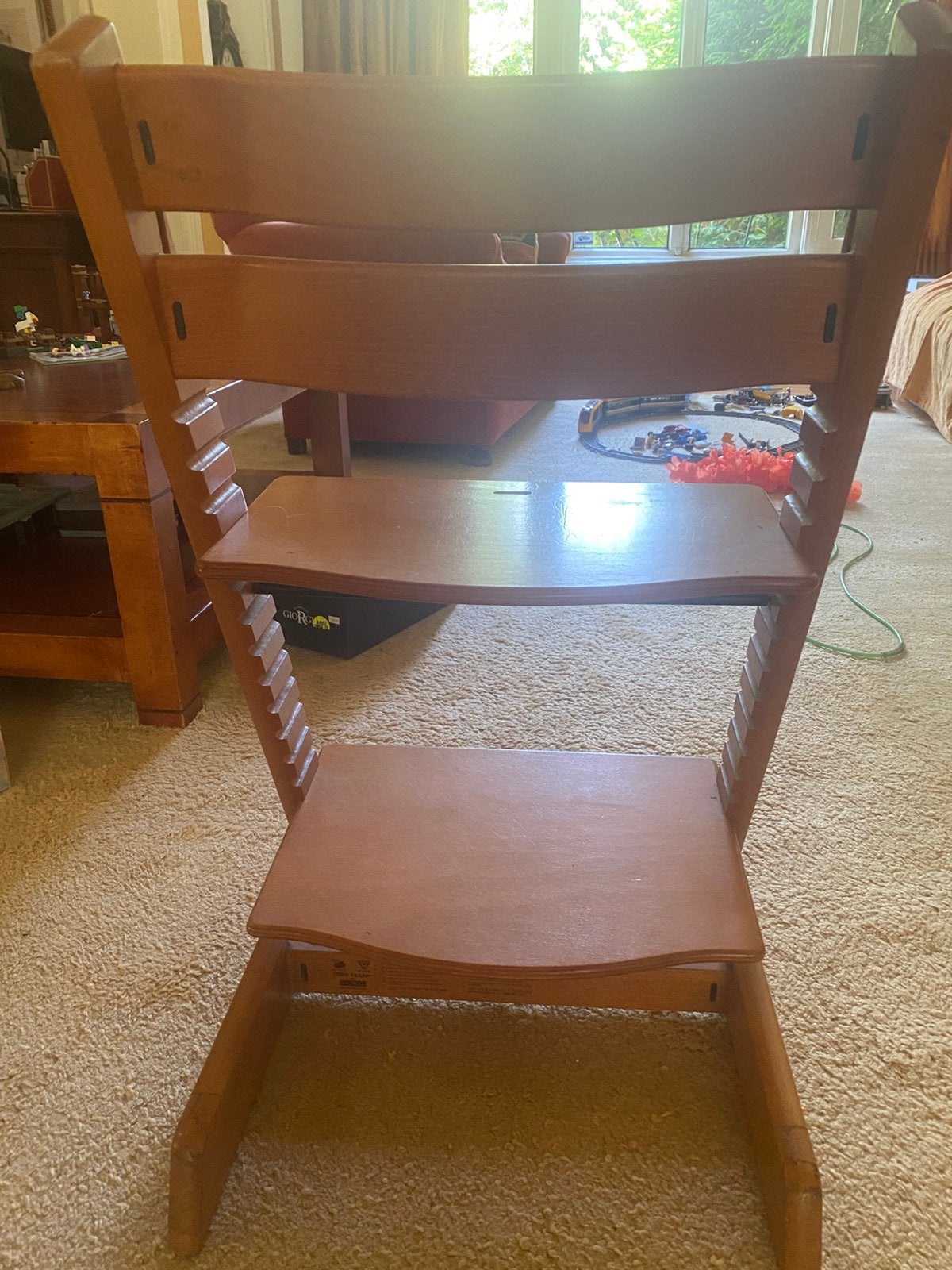 Originele Stokke Tripp Trapp meegroeistoel, Kinderen en Baby's, Kinderstoelen, Ophalen, Gebruikt, Meegroeistoel