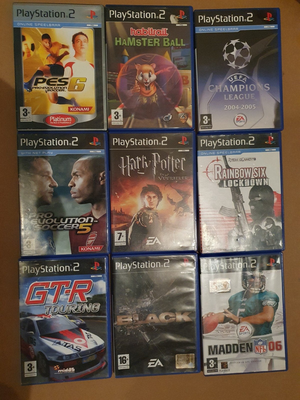 PlayStation 2 Games - Diverse Collectie (9 stuks), Spelcomputers en Games, Gebruikt, Overige genres, 1 speler, Ophalen of Verzenden