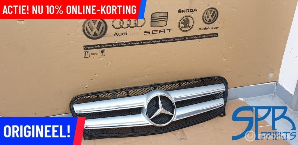 MB GLA X156 GRILL Grille A1568880460 ORIGINEEL EMBLEEM LOGO, Auto-onderdelen, Mercedes-Benz, Nieuw, Ophalen of Verzenden, Mercedes-Benz
