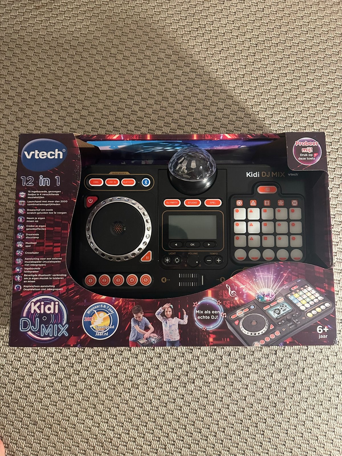 Vtech Kidi DJ Mix - Nieuw in doos, Ophalen of Verzenden, Nieuw, Elektronica, Met licht