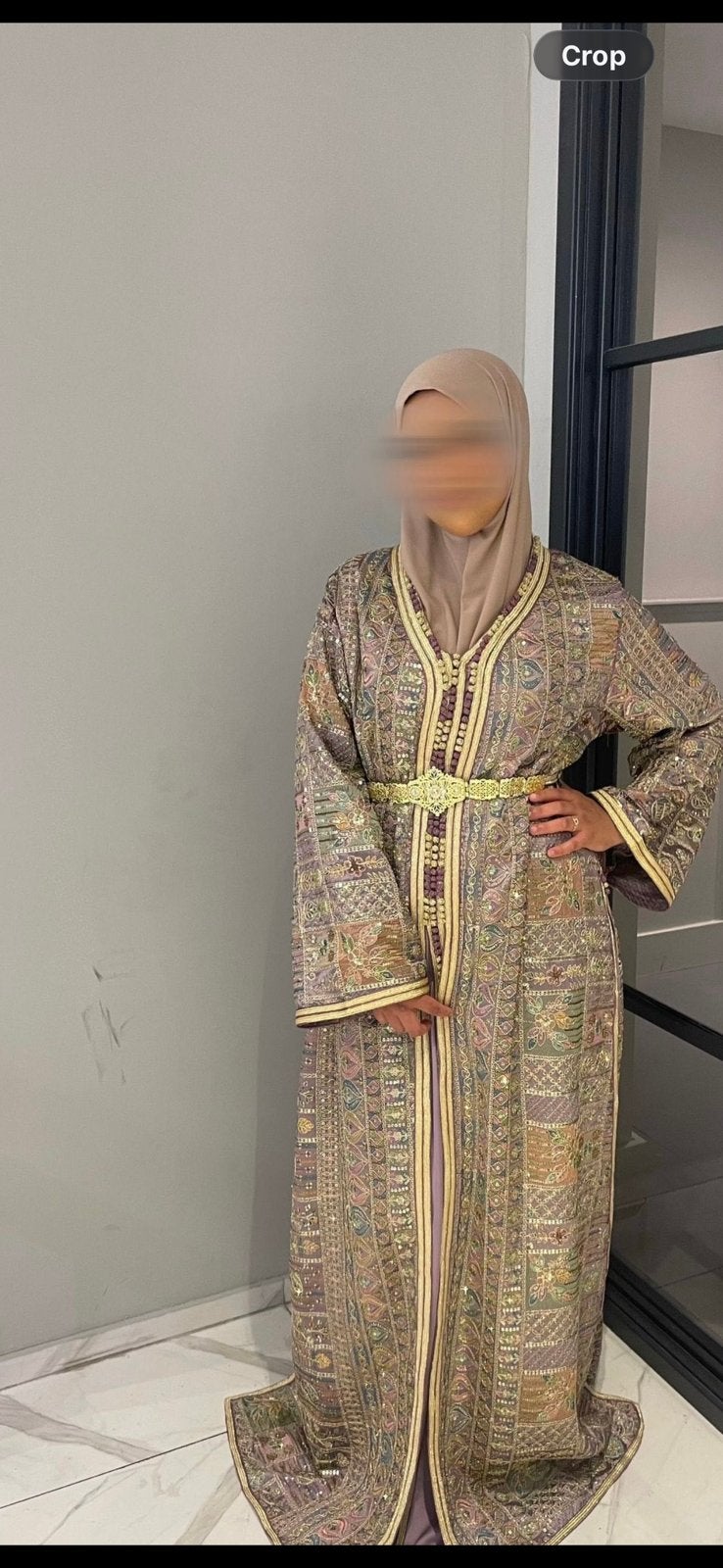Paars kleure Sari Takshita, Ophalen of Verzenden, Zo goed als nieuw, Paars, Overige typen