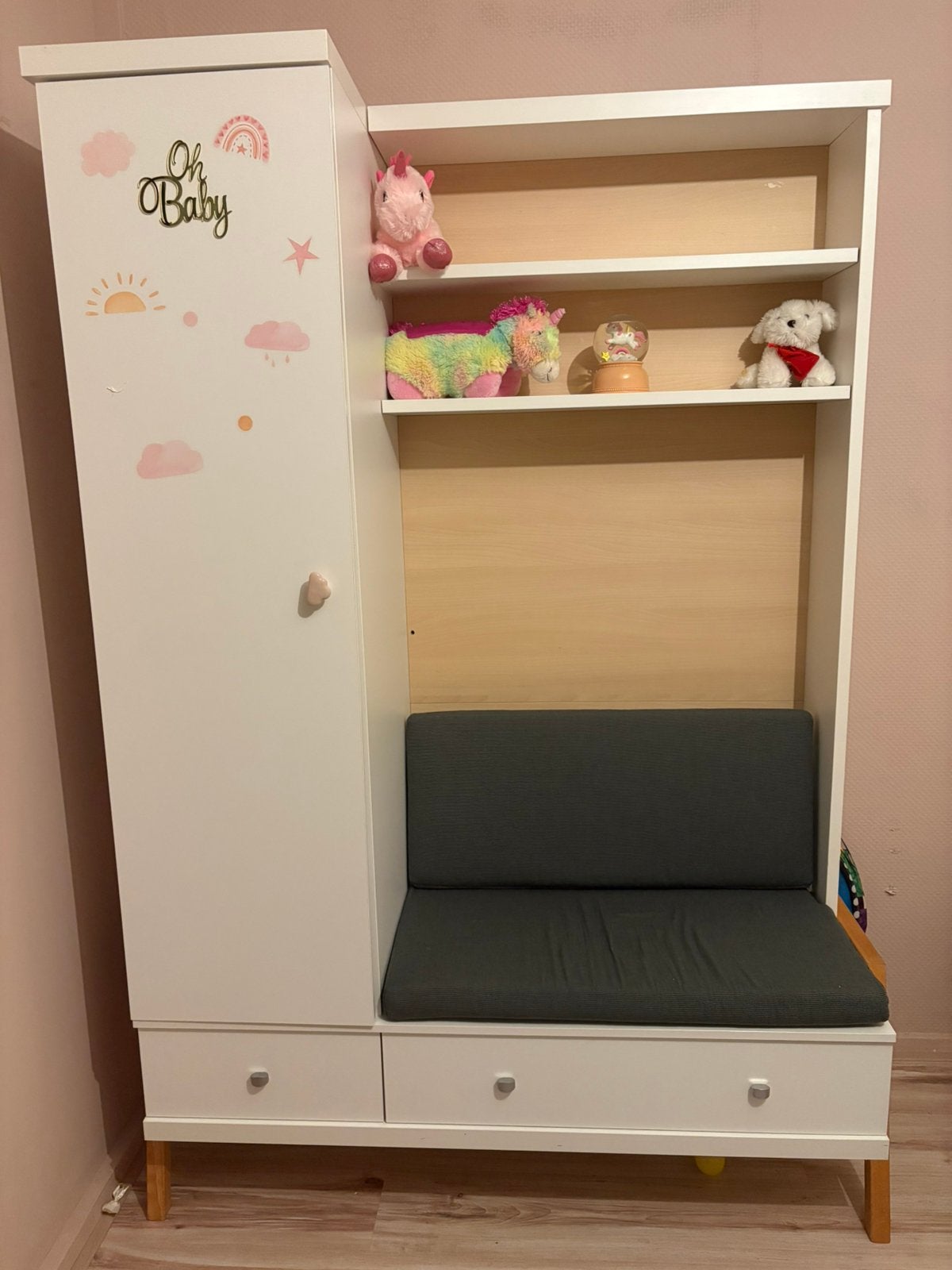 Moderne babykamer, 50 tot 70 cm, 105 cm of meer, Ophalen of Verzenden, 100 cm of meer