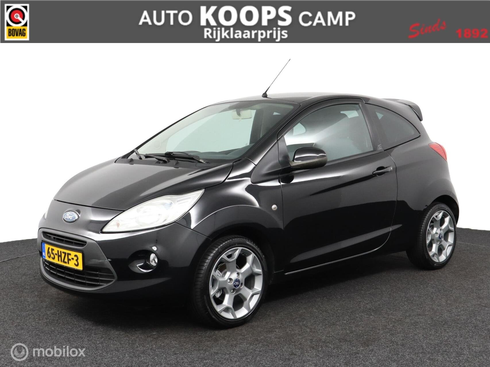 Ford Ka 1.2 Titanium | Elek. Pakket | Nw. APK | Airco | Lich, Voorwielaandrijving, 1242 cc, 4 cilinders, 4 stoelen