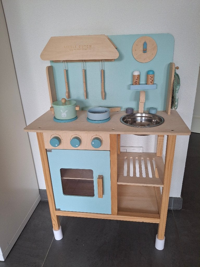 Little Dutch speelkeuken | Incl. Little Dutch theeset e.a., Ophalen, Zo goed als nieuw, Hout, Speelkeuken