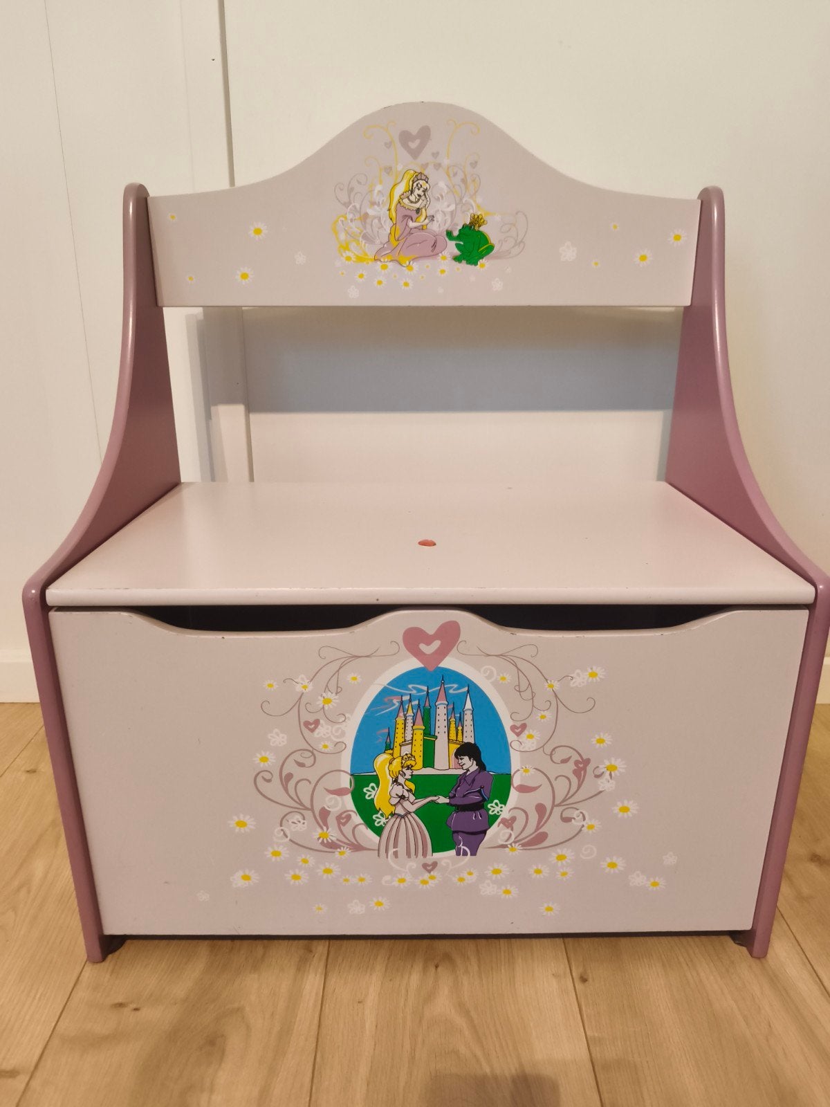 Disney Princess Speelgoedkist / Opbergbankje, Ophalen, Gebruikt, Overige typen