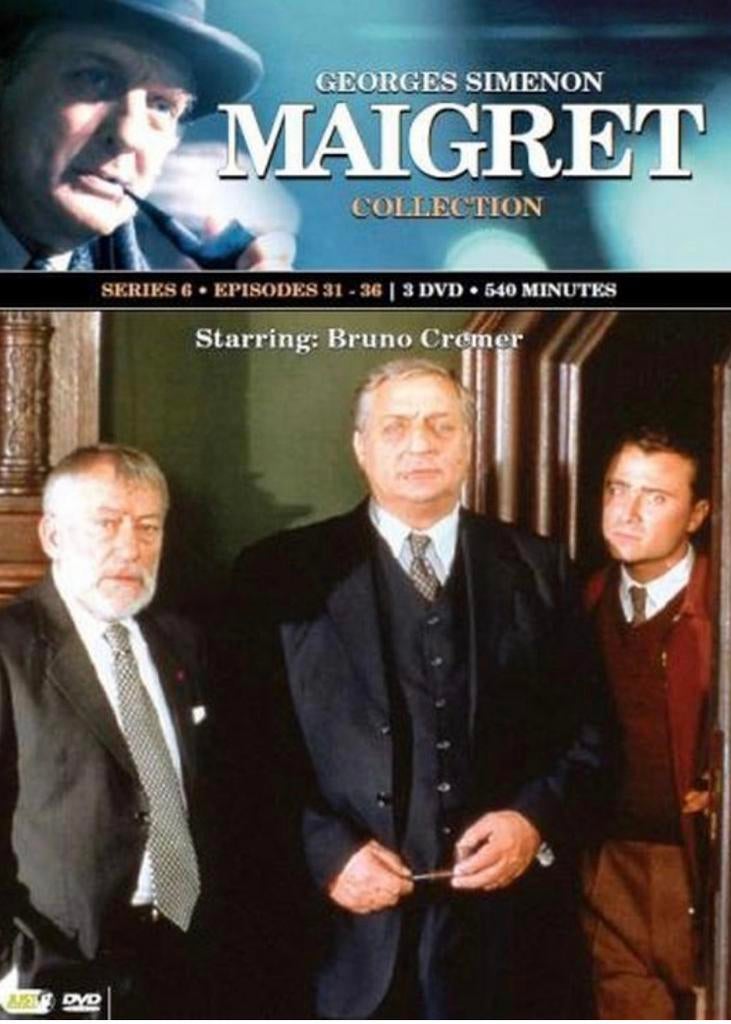 Georges Simenon Maigret Collection Seizoen 6 DVD Box Set, Ophalen, Nieuw in verpakking, Thriller, Boxset