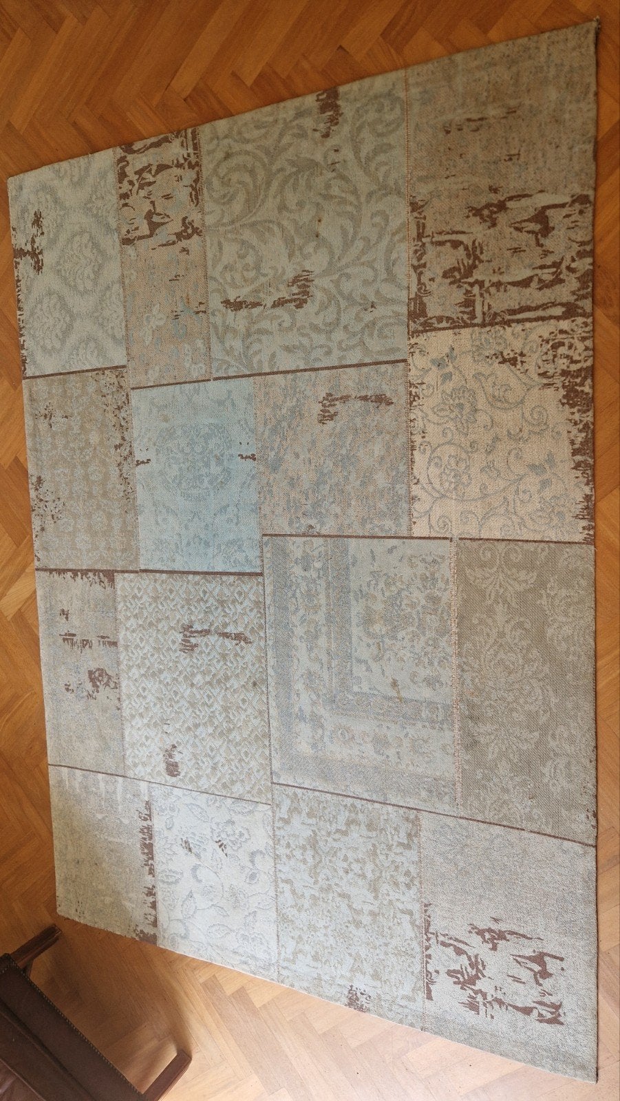 Patchwork vloerkleed, diverse patronen en kleuren, Ophalen, 150 tot 200 cm, 200 cm of meer, Patchwork, Modern