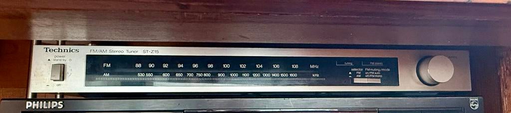Fm/am stereo tuner technics, Ophalen of Verzenden, Gebruikt