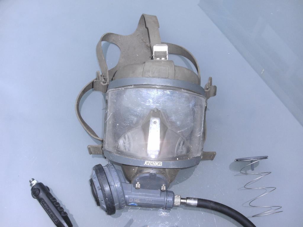 Volgelaats masker, Ophalen of Verzenden, Gebruikt, Duikbril of Snorkel