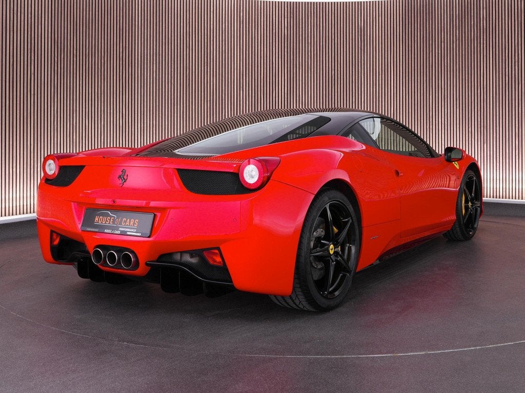 Ferrari 458 Italia 4.5 V8 |Rosso Scuderia|dealer onderhouden, Auto's, Ferrari, Gebruikt, Bedrijf, 2 stoelen, Geïmporteerd