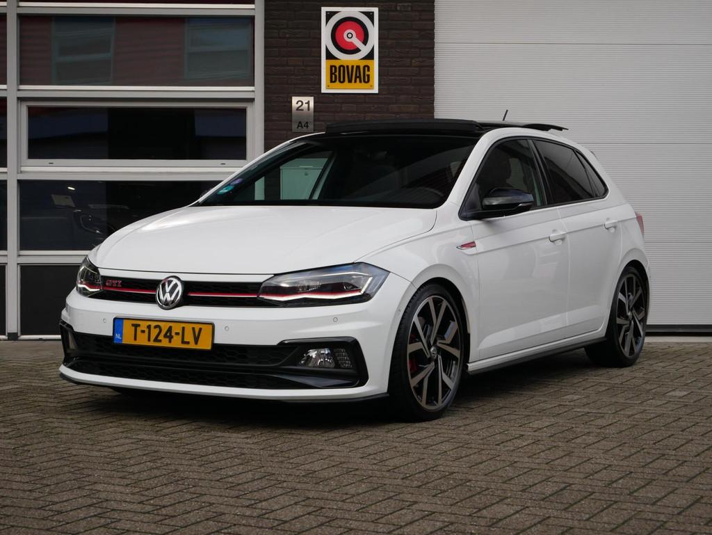 Volkswagen Polo 2.0 TSI GTI Pano| Keyless| Digital| Full opt, Stof, Gebruikt, 4 cilinders, Wit