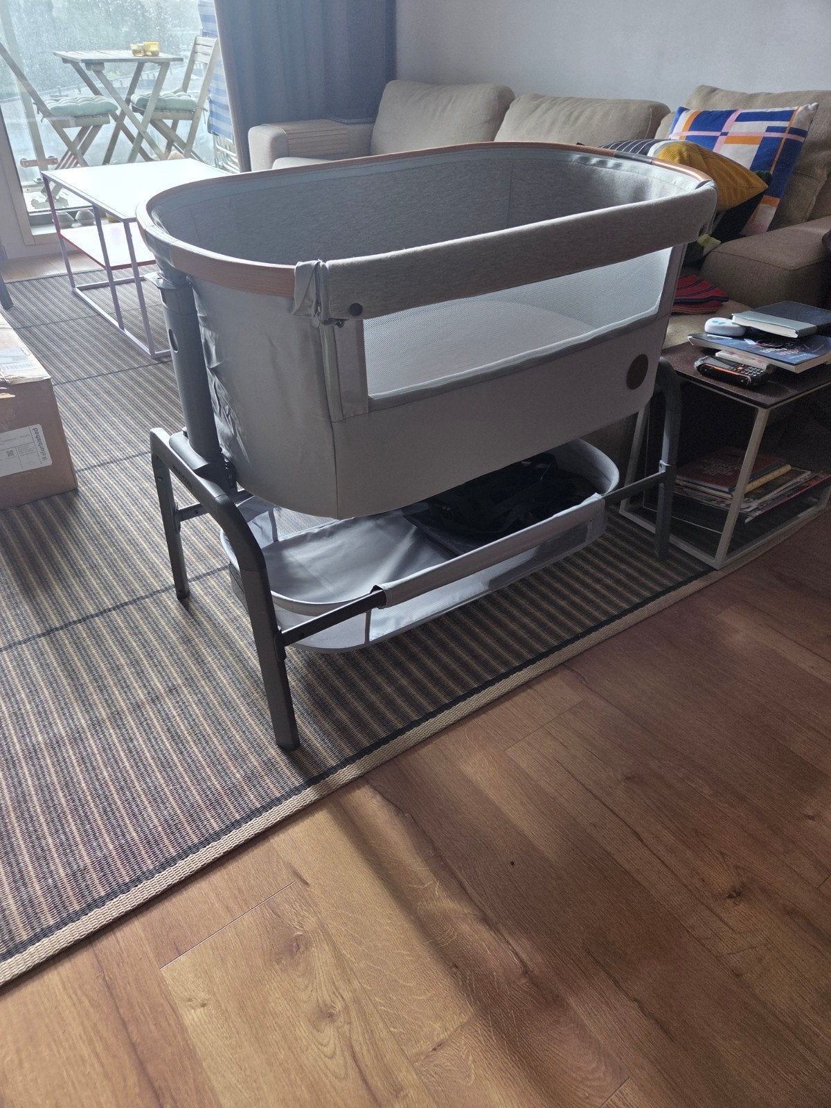 Co-sleeper Maxi-Cosi Iora Incl. hoeslakens/lakens/molton, Kinderen en Baby's, Ophalen of Verzenden, Zo goed als nieuw, Overige typen