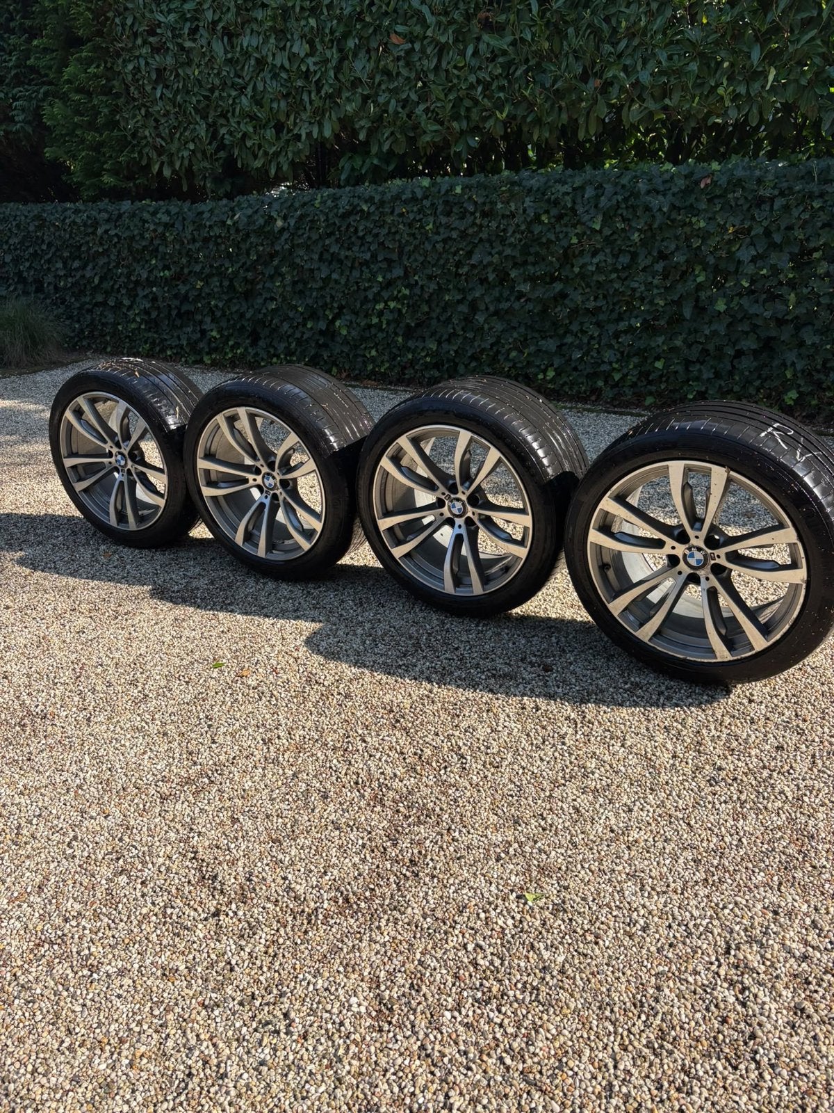 Originele 20 inch BMW X5 X6 M-Sport Velgen 469M Breedset, Auto-onderdelen, Ophalen, Gebruikt, 275 mm, Banden en Velgen