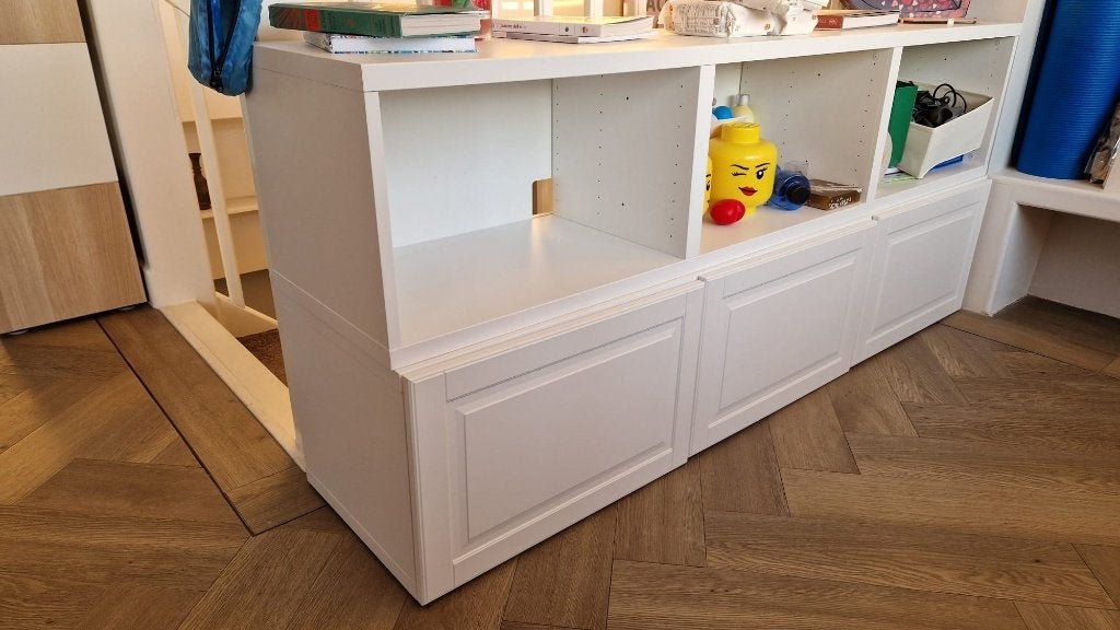 IKEA BESTÅ white - tv & storage cabinet - Perfect condition, Ophalen, Overige materialen, 150 tot 200 cm, Zo goed als nieuw