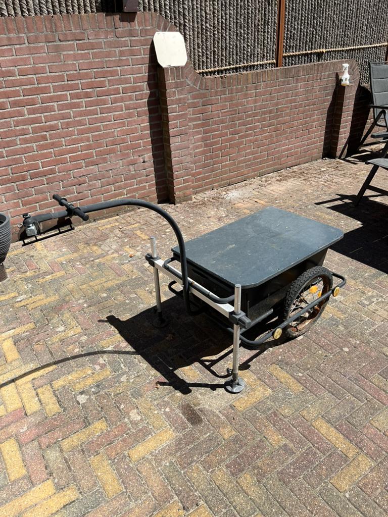 Mooie viskar, Ophalen, Gebruikt