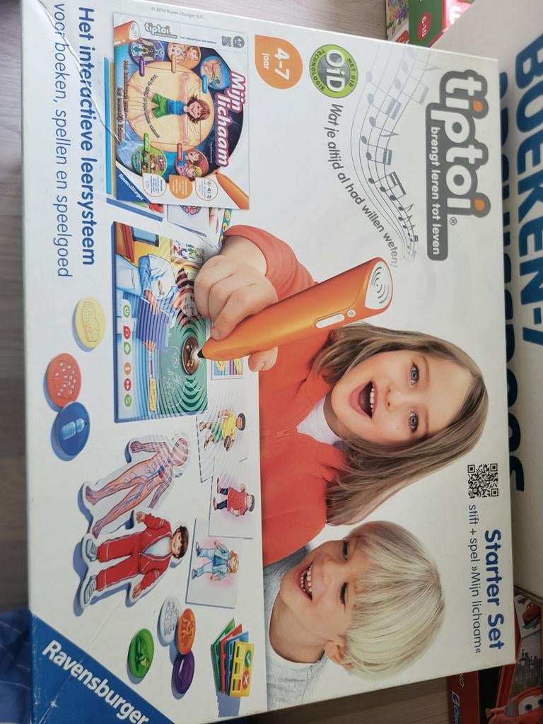 Tiptoi Mijn Lichaam Spel (zonder stift), Kinderen en Baby's, Speelgoed | Educatief en Creatief, Ophalen of Verzenden