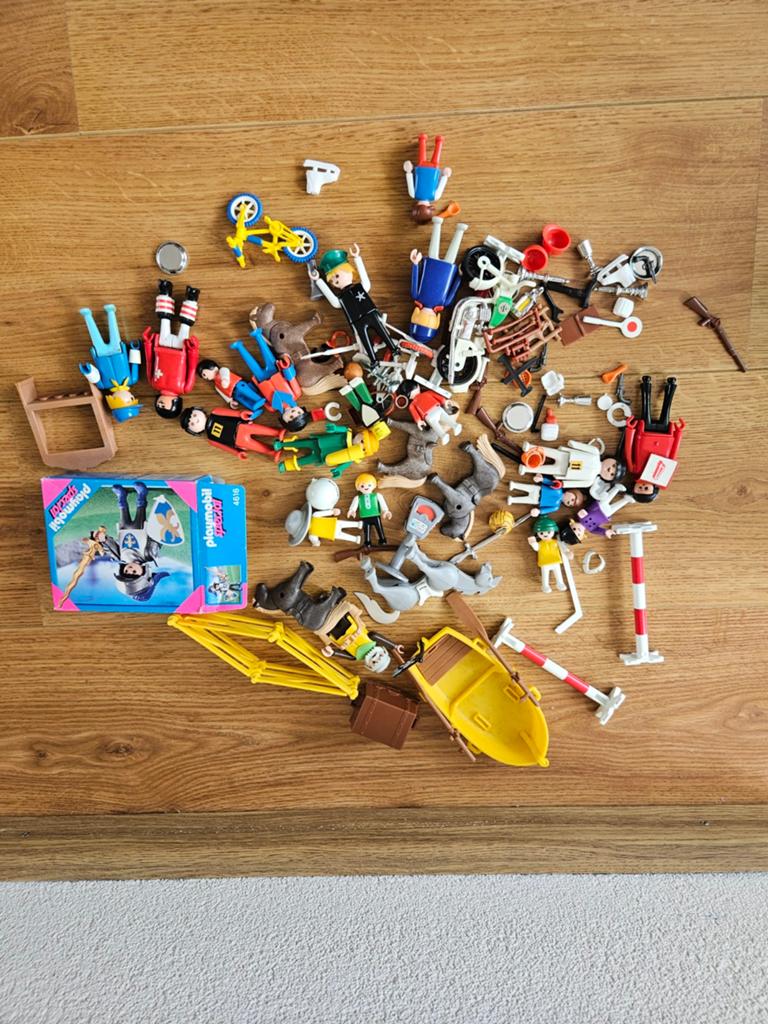 Grote partij Playmobil figuren en accessoires, Ophalen of Verzenden, Gebruikt, Los playmobil