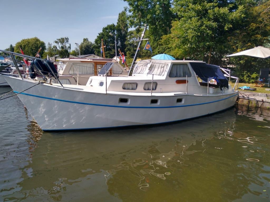 Ex motorsailer unter elbe kruiser, Watersport en Boten, Motorboten en Motorjachten, 9 m, Gebruikt, Binnenboordmotor, Diesel