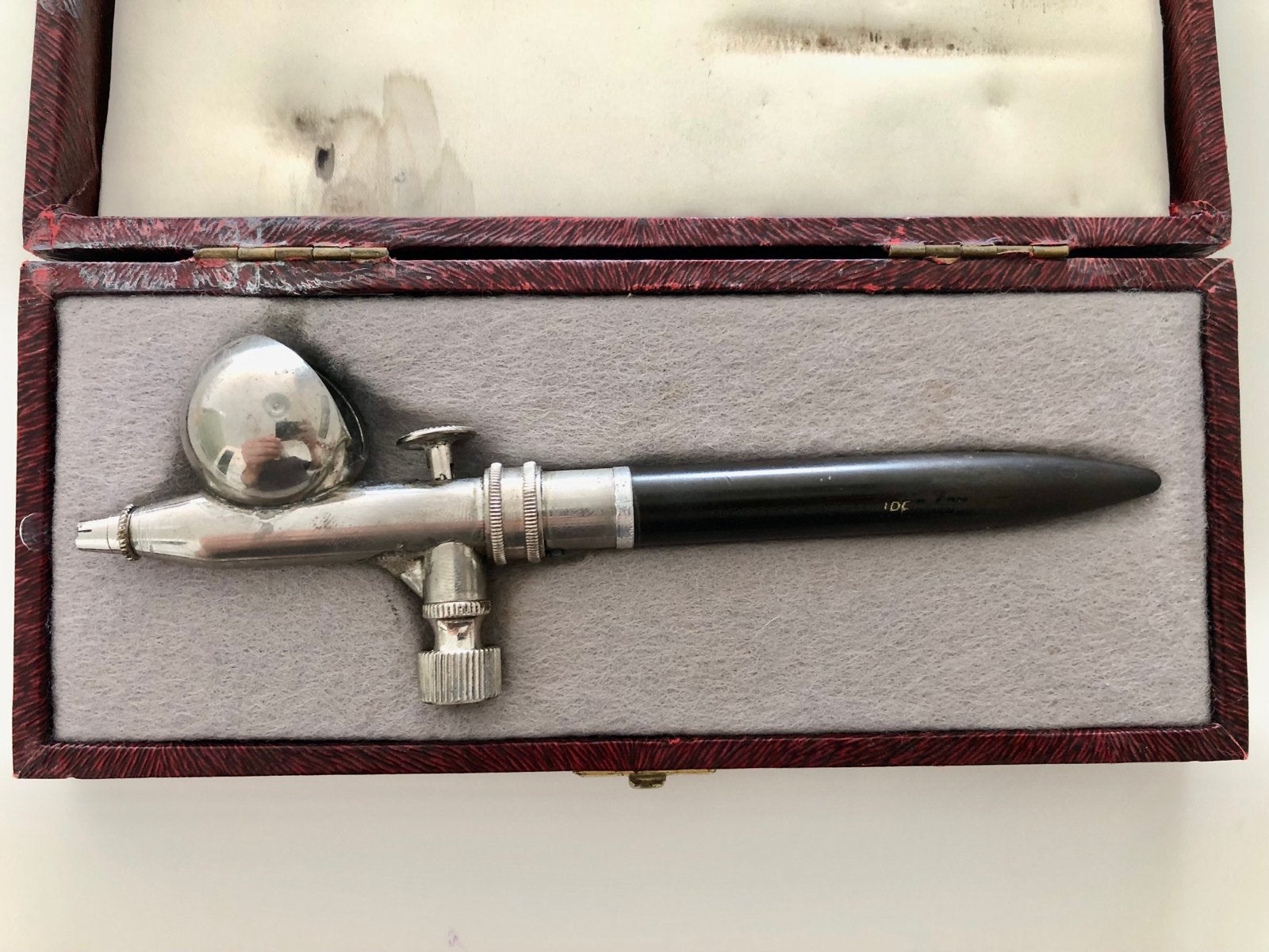 Vintage Aerograph Super 63 Airbrush met originele doos, Ophalen of Verzenden, Overige typen