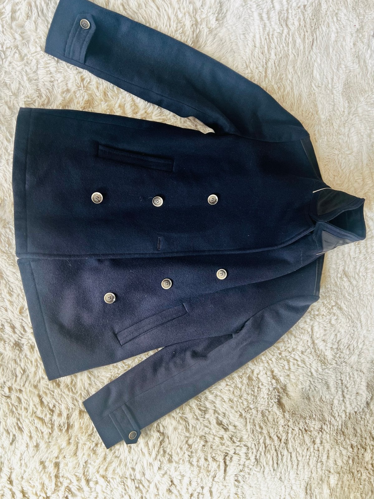 Stijlvolle Suitable Peacoat - Maat M - Zo goed als nieuw, Ophalen of Verzenden, Zo goed als nieuw, Maat 48/50 (M), Blauw