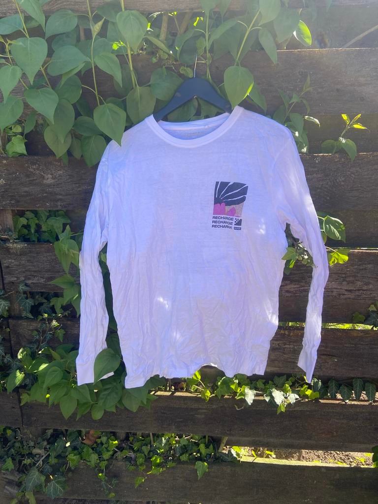Witte longsleeve dames Zeeman maat M, Kleding | Dames, T-shirts, Maat 38/40 (M), Wit, Ophalen of Verzenden, Lange mouw