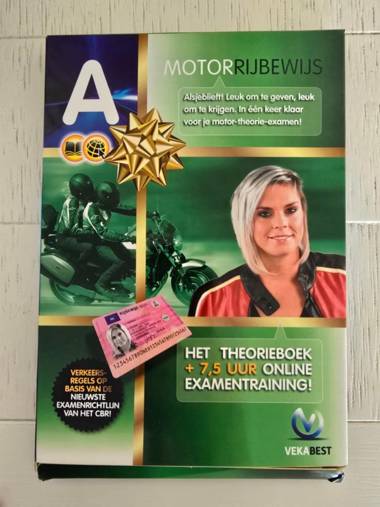 Vekabest theorieboek motor, Boeken, Ophalen of Verzenden, Zo goed als nieuw