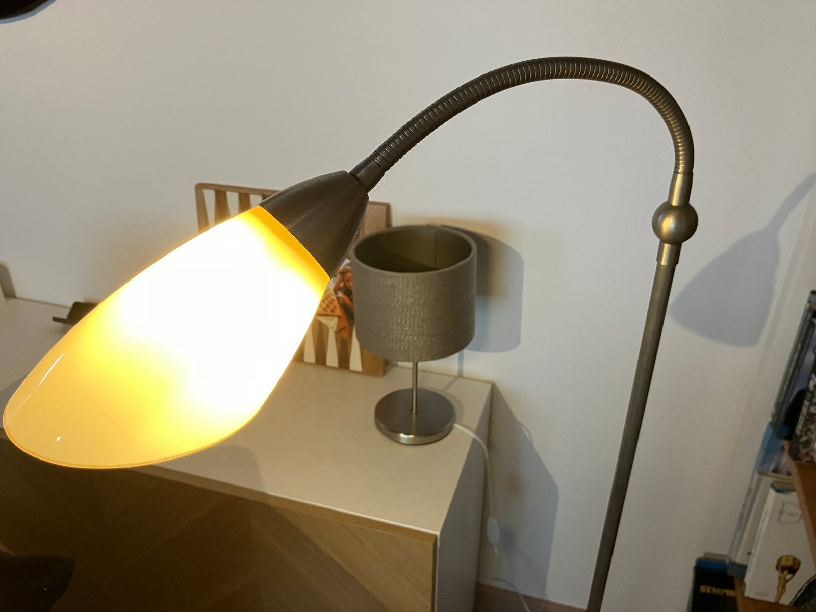 Vintage Booglamp - Lampadaire Holland - 185cm, Huis en Inrichting, Lampen | Vloerlampen, Zo goed als nieuw, Ophalen