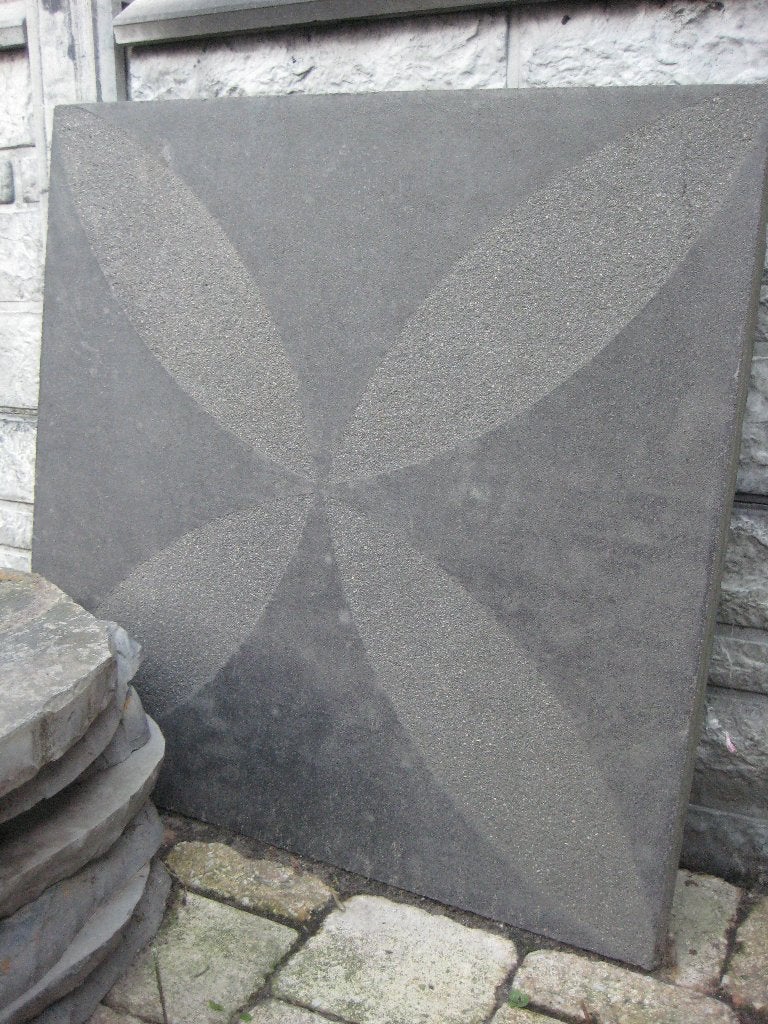 Terrastegel antraciet 60 x 60 cm, Ophalen, Nieuw, Minder dan 5 m², Beton